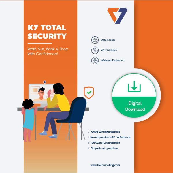 K7 Total Security 1PC 1Year