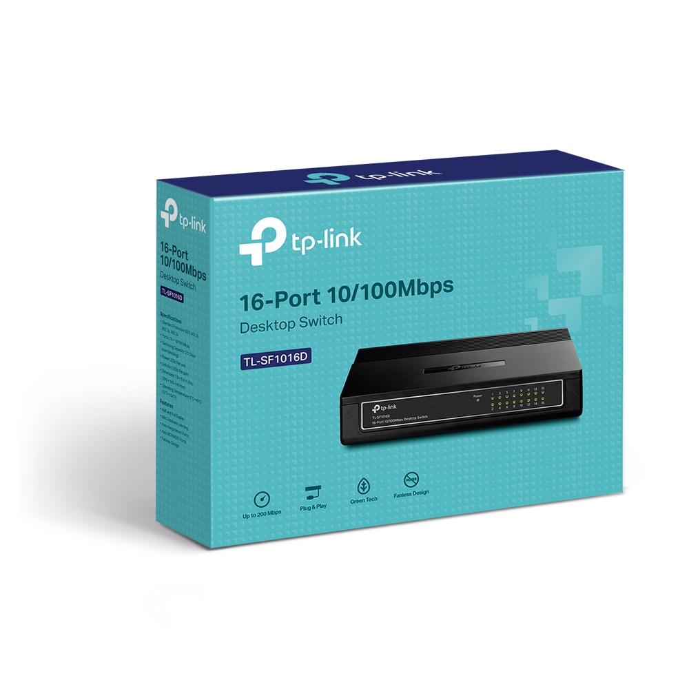 TP-Link TL-SF1016 Desktop Switch