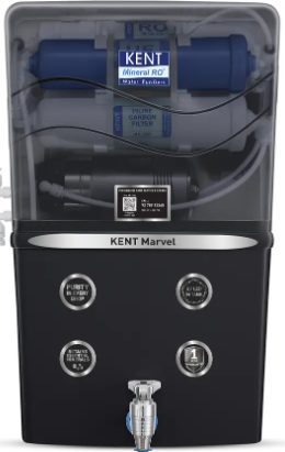 6 Liter RO+UF+TDS CONTROLLER+UV Water Purifier( KENT MARVEL-B MINERAL RO WATER PURIFIER)