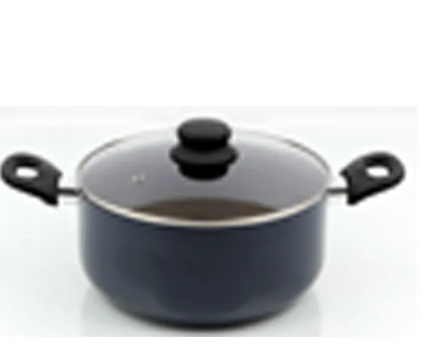 CG 20cm Non Sticky Casserole With Glass Lid(CASSEROLE 2001 IB)