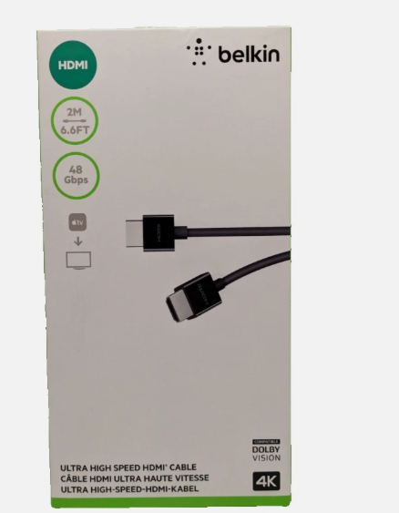 Belkin HDMI HIGH-SPEED ETHERNET CABLE  2M/6.6FT