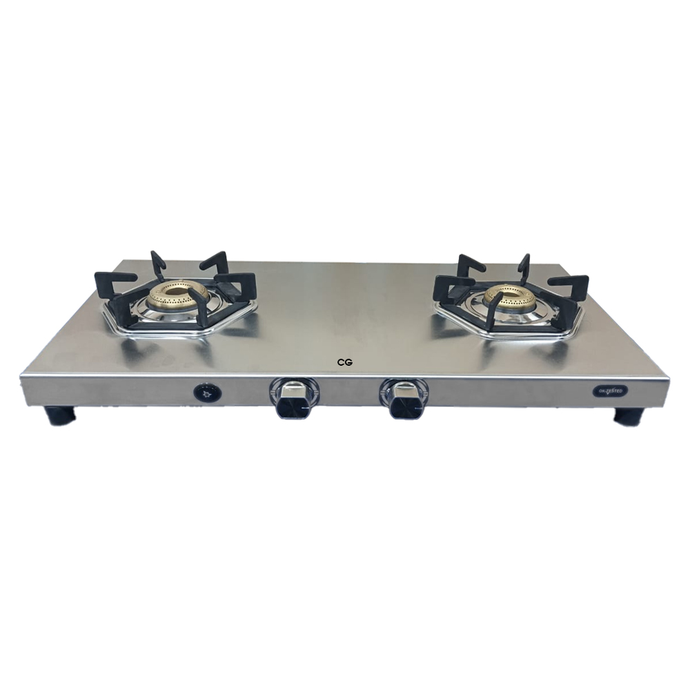 CG 2 Burner Stainless Steel Gas Stove(CGIGNITE 2BSH)